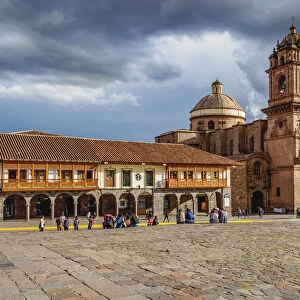 Church of the Society of Jesus, Main Square, Cusco, Peru