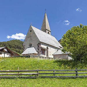 Church of St. Magdalena, Villnoesstal, South Tyrol, Italy