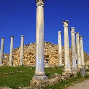 Collonades of the Gymnasium, Salamis, North Cyprus