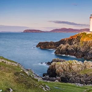 Fanad Head (Fanaid) lighthouse, County Donegal, Ulster region, Ireland, Europe