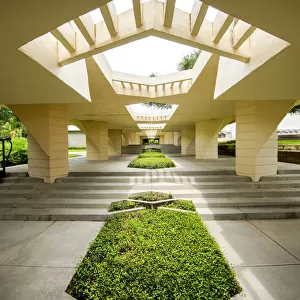 Florida, Lakeland, Esplanandes, Walkways, Designed By Architect Frank Lloyd Wright