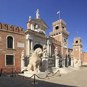 I / Venedig: Arsenale, Renaissanceportal (um 1400)