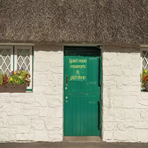 Ireland, Co. Mayo, Cong, Quiet Man Cottage, replica of house used in the John Wayne film, The Quiet Man