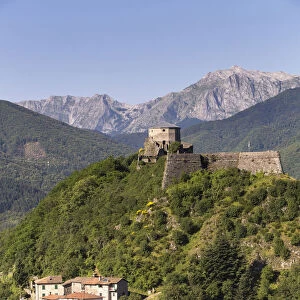 Italy, Tuscany, Serchio Valley, The Verrucoles Fortress