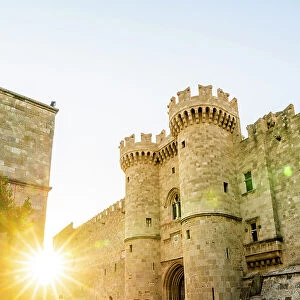 Palace of the Grand Master of the Knights of Rhodes, in the Medieval City of Rhodes, UNESCO, Rhodes, Dodecanese Islands, Greece