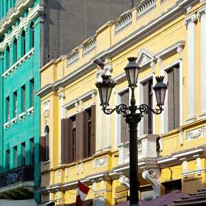 Peru, Lima, Colonial District, Historic Buildings