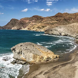 Playa de Monsul, Cabo de Gata, Almeria, Andalusia, Spain