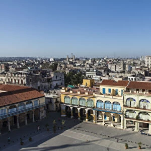 Plaza Vieja, Habana Vieja, Havana, Cuba