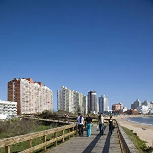 Promenade, Punta del Este, Uruguay