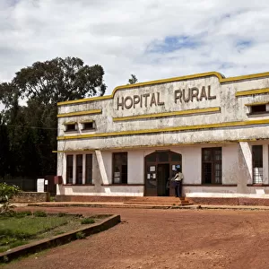 Ruyigi, Burundi. A hospital left behind from the Belgian colonial era now serves a