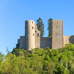 Schonecken castle, Eifel, Rhineland-Palatinate, Germany