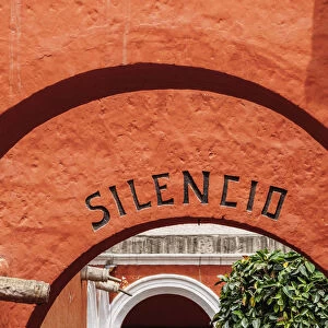 Silent Patio, Santa Catalina Monastery, Arequipa, Peru