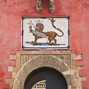 Spain, Andalucia Region, Seville Province, Seville, The Alcazar, Puerta del Lion