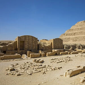 Step Pyramid of Djoser (the oldest Pyramid in Egypt, 2600bc), Saqqara, Nr Cairo, Egypt