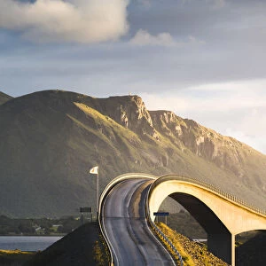 Storseisundet Bridge along the Atlantic Ocean Road, More og Romsdal, Norway