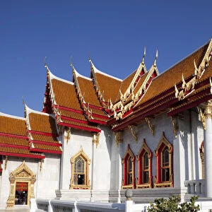 Thailand, Bangkok, Marble Temple, Wat Benchamabophit