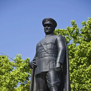 Turkey, Trabzon, Meydan Park, Statue of Ataturk