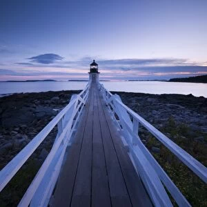 USA, Maine, Port Clyde, Marshall Point Lighthouse