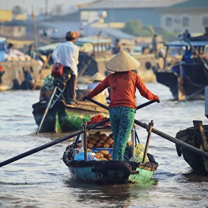 Vietnam, Mekong Delta, Can Tho, Cai Rang Floating Market