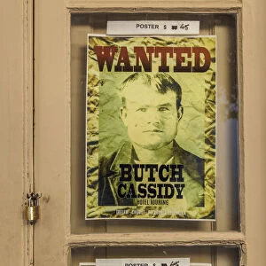 Wanted Butch Cassidy Poster, Touring Club Hotel, Trelew, The Welsh Settlement, Chubut
