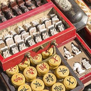 Xiangqi (chinese chess) and traditional chess sets, Dongtai Road Antiques Market