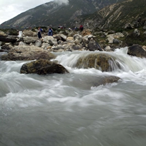 River. Tibet