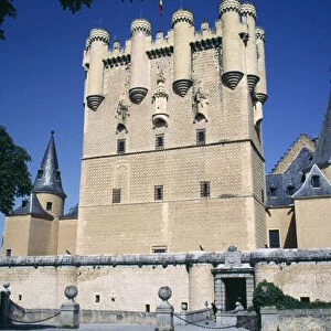 Alcazar; Architecture; Battlements; Castile; Castle; Crenellations; Europe; European; Historic