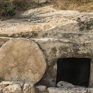 A traditional 1st Century tomb in Israel
