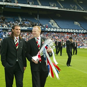 Triumphant Return: Rangers Football Club Celebrates Treble Victory at Ibrox, May 31, 2003