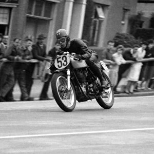 Brian Cammack (BSA) 1962 Senior Manx Gand Prix