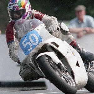 Mike Blake (Yamaha) 1993 Junior Manx Grand Prix