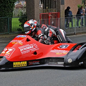 Nicholas Dukes & William Moralee (BLR Suzuki) 2014 Sidecar TT