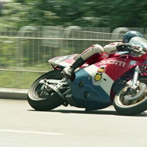 Tony Moran (Harris Ducati) 1987 Formula Two TT