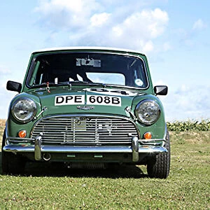 Mini Classic Coopers (rally) 1964 Green white roof