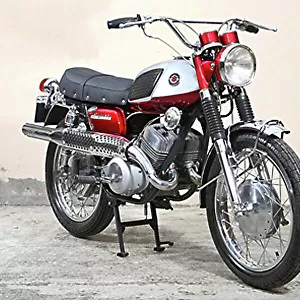 Suzuki TC 305 Laredo 1969 Red and white