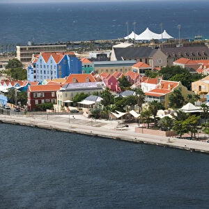 ABC Islands - CURACAO - Willemstad: Aerial View of Otrobanda / Daytime