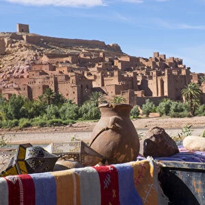 Africa, North Africa, Morocco, Ouarzazate, Ait Benhaddou, a fortified city, or ksar