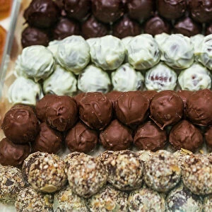 Belgium, Bruges, Belgian Chocolates shop, chocolates