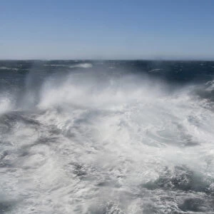 Canada, Newfoundland and Labrador. Rough force 8 winds & seas off the Labrador coast