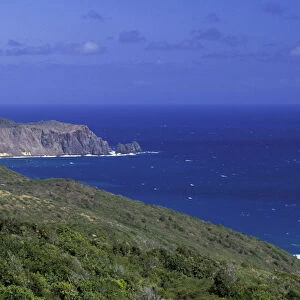 Caribbean, Montserrat, British Territory. Marguerita Bay
