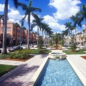 Downtown Mizner Park, Boca Raton, Florida, USA