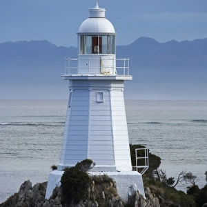 Lighthouse, Entrance Island, Hells Gates, Entrance to Macquarie Harbour, Western Tasmania