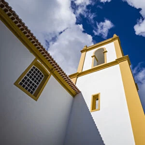 Portugal, Azores, Terceira Island, Praia da Vitoria. Igreja Matriz church