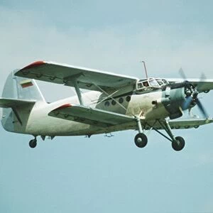 Russian Antinov AN-2, the largest single engine biplane ever built