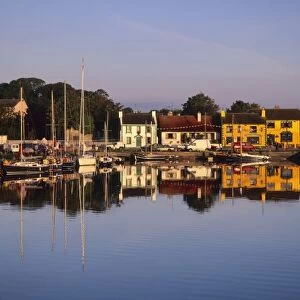 Town and harbour, Kinvarra, County Galway, Connacht, Ireland