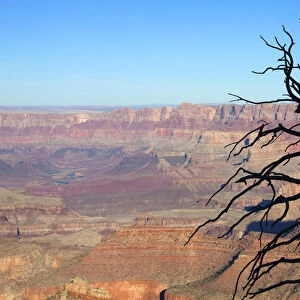 USA, Arizona, Grand Canyon. The Grand Canyon, a UNESCO World Heritage Site, view