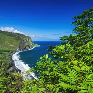 Waipio Valley, Hamakua Coast, Big Island, Hawaii, USA