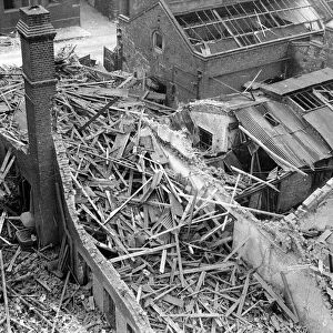 Blitz in London - Clarnico Factory, Hackney Wick, WW2