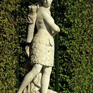 Amazon warrior, statue at Versailles