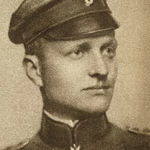 (1892-1918). Known as the Red Baron. German aviator